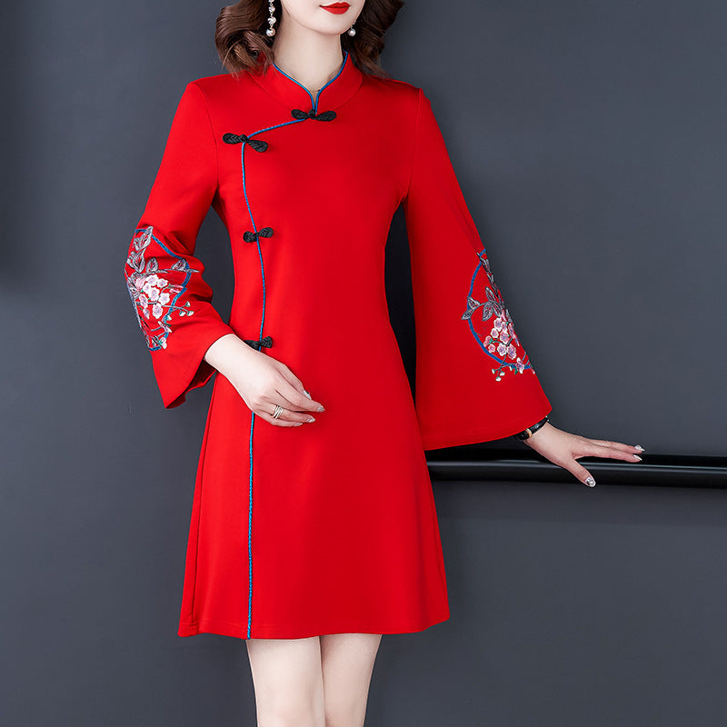 New style improved cheongsam Hanfu