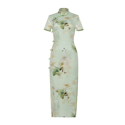 Lotus Internet Celebrity Cheongsam