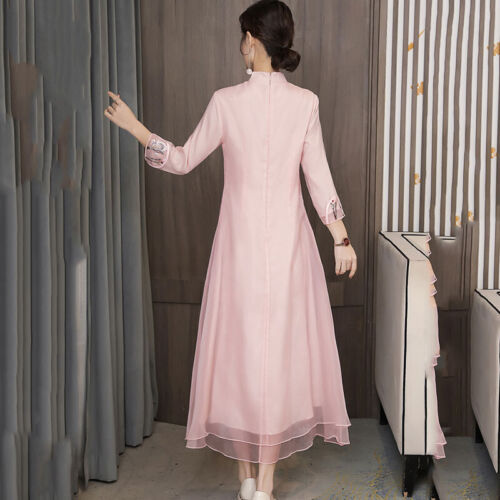 Loose Retro Tang Suit Improved Cheongsam